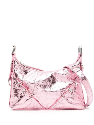 Givenchy Mini Voyou Shoulder Bag In Pink