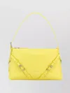 Givenchy Mini Voyou Shoulder Bag With Adjustable Strap In Yellow