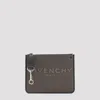 Givenchy Mini Zip Pouch Handbag In Gray