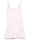 Givenchy Minikleid Aus Satin Mit 4g In Rosa