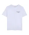 Givenchy Minimal Silhouette Tshirt In White
