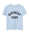 Givenchy Minimal Tshirt In Blue