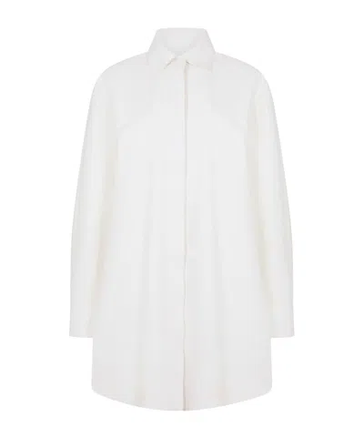 Givenchy Minimalist Solid-color Shirt In White