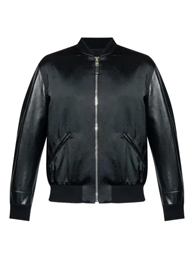 GIVENCHY GIVENCHY MIX MATERIAL JACKET CLOTHING