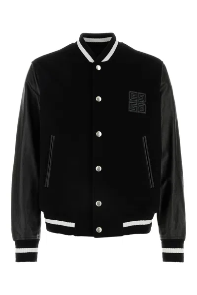 GIVENCHY GIVENCHY BLACK WOOL BLEND JACKET