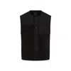 Givenchy Men's Mix Material Vest 4g Pocket In Black