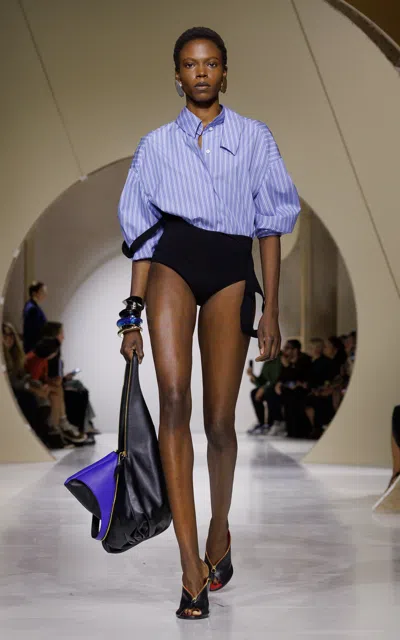 Givenchy Mobile Wedge Mules In Black