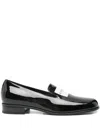 Givenchy Tux Loafers In Patent Leather In Black