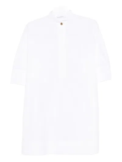 Givenchy Mock-neck Mini Dress In White