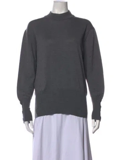 Pre-owned Givenchy Mock Neck Sweater In Black