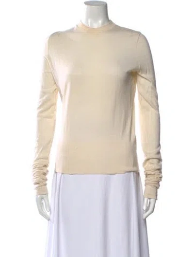 Pre-owned Givenchy Mock Neck Sweater In Neutral