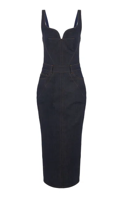 GIVENCHY GIVENCHY DENIM MIDI DRESS