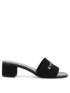 GIVENCHY MODERN LEATHER SANDALS WITH BLOCK HEEL FOR WOMEN