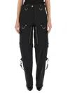 Givenchy Modular Pants With Adjustable Straps And Zippered Pockets In Black