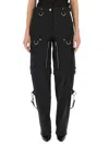 Givenchy Modular Pants With Adjustable Straps And Zippered Pockets In Black