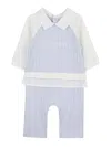 Givenchy Onesie With Logo In Blue