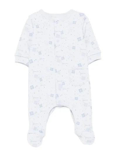 Givenchy Onesie With Logo In White