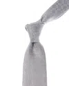 Givenchy Monogram 1972 Silk Tie In Gray