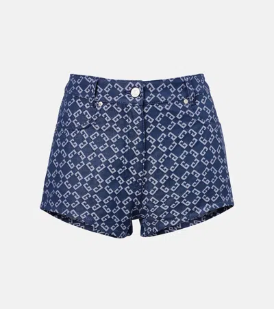 Givenchy Shorts Logo In Blue