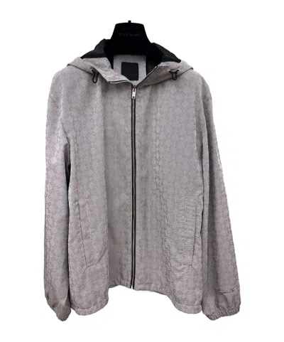 Givenchy Hooded Casual Jacket In Gray