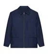 Givenchy Overshirt In Double Face Wool And Cashmere