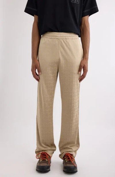 Givenchy Monogram 72 Jacquard Track Pants In Beige Cappuccino