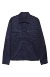 Givenchy Shirt In Monogram 72 Cotton In Navy