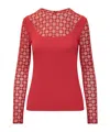 Givenchy Top In Red