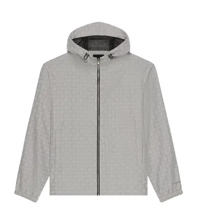 Givenchy Monogram 72 Windbreaker Jacket In Grey