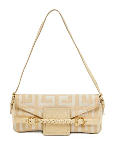 Pre-owned Givenchy Monogram Canvas Shoulder Bag