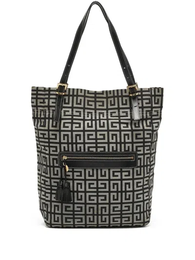 Pre-owned Givenchy Monogram-canvas Tote Bag