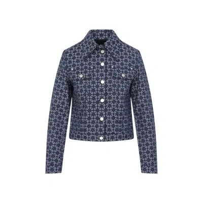 GIVENCHY GIVENCHY MONOGRAMMED BUTTON-UP JACKET