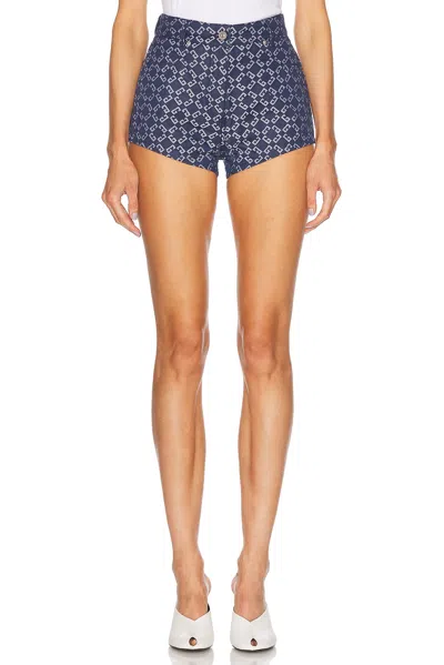 Givenchy Shorts Logo In Blue