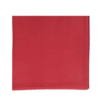 Givenchy Silk Scarf In Red