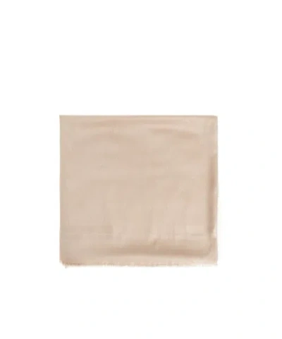 Givenchy Monogram Fringed Scarf In Brown