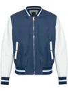 Givenchy Monogram-jacquard Bomber Jacket In 蓝色