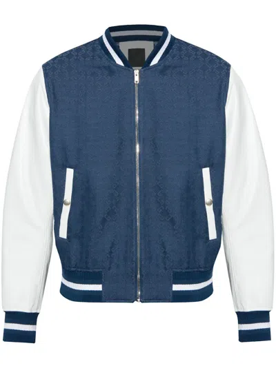 GIVENCHY MONOGRAM-JACQUARD BOMBER JACKET