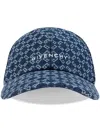 Givenchy Embroidered Logo Baseball Cap In Blue