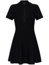 Givenchy Robe Polo En Jacquard Monogramme 72 In Black