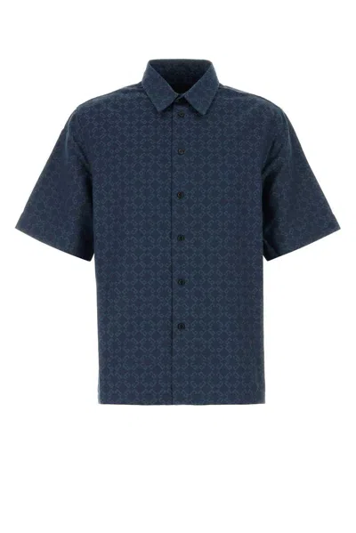 GIVENCHY MONOGRAM JACQUARD SHORT-SLEEVED SHIRT
