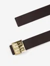 GIVENCHY GIVENCHY MONOGRAM LEATHER BELT