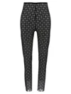 Givenchy Fitted Leggings With Distinctive Pattern And High Waistband