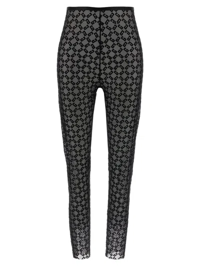 GIVENCHY GIVENCHY MONOGRAM LOGO LEGGINGS