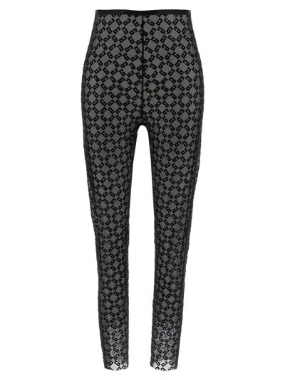 GIVENCHY GIVENCHY MONOGRAM LOGO LEGGINGS