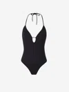 Givenchy One Piece Swimsuit In Knot Closure At The Back Neck