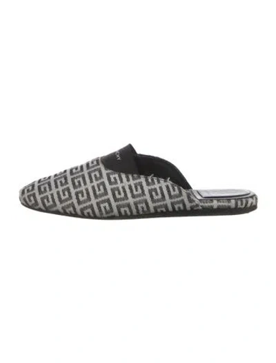 Pre-owned Givenchy Monogram Pattern Canvas In White
