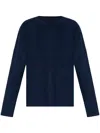 Givenchy Monogram-pattern Jumper In Blue