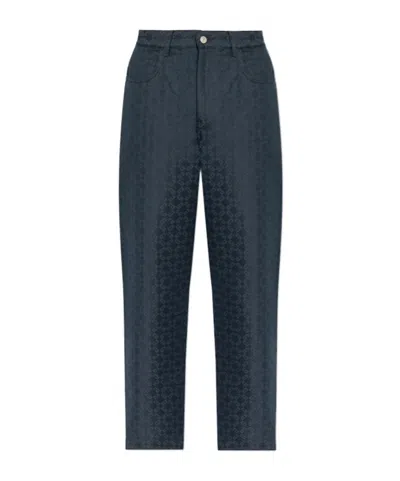 Givenchy Belt-loop Jeans In Black