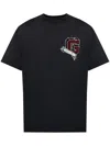 Givenchy G Patch College Crewneck T-shirt In Black