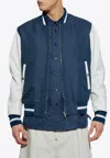 Givenchy Monogram-jacquard Bomber Jacket In Blue
